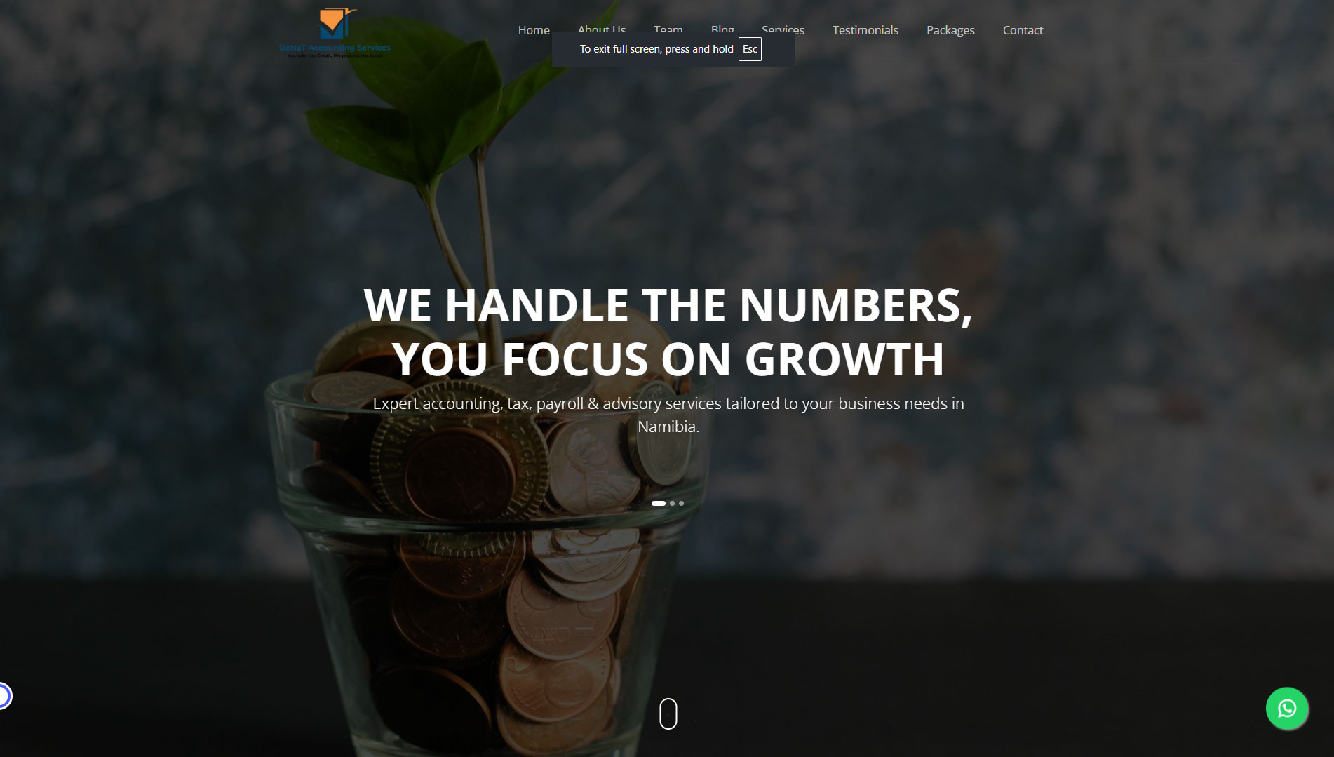 Simaneka Intellectual Technologies Portfolio Image ofDeNaT Accounting Services